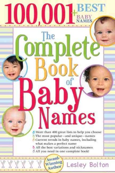The Complete Book of Baby Names cover