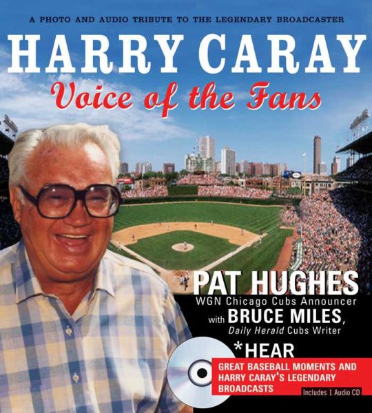 Harry Caray: Voice of the Fans (Book w/ CD) cover