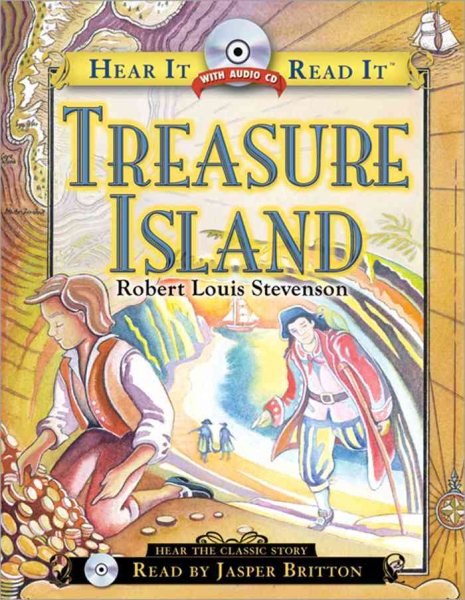 Treasure Island (Hear It Read It Classics) cover