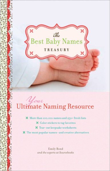 The Best Baby Names Treasury cover