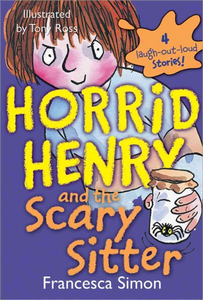 Horrid Henry and the Scary Sitter cover