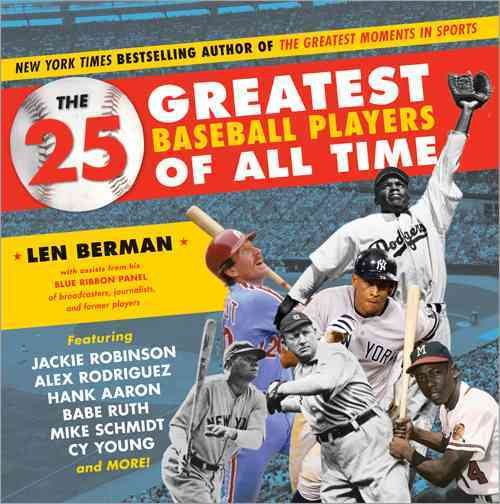 The 25 Greatest Baseball Players of All Time cover