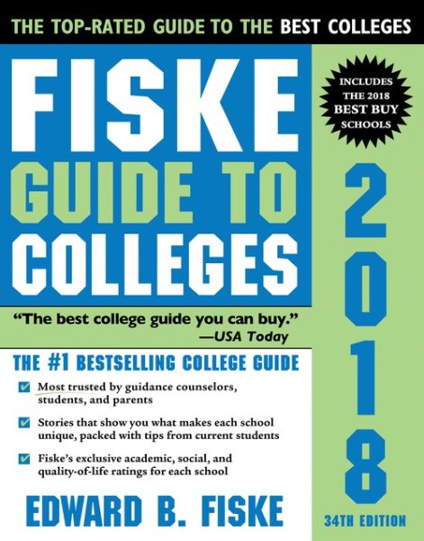 Fiske Guide to Colleges 2018 cover