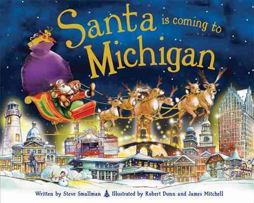 Santa Is Coming to Michigan cover