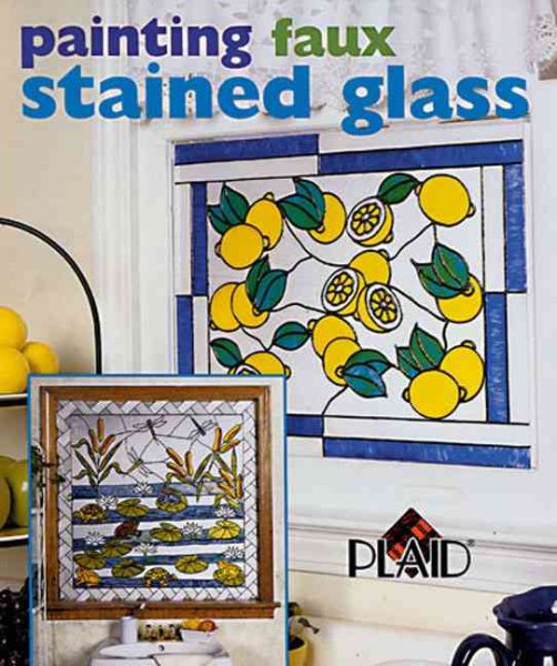 Painting Faux Stained Glass cover