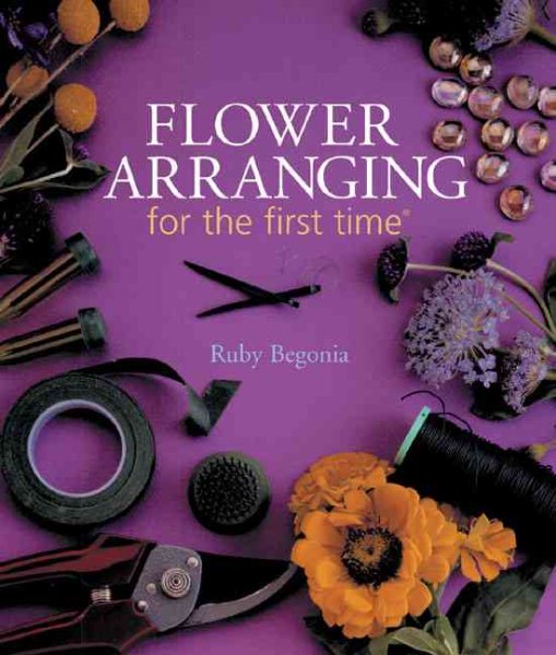 Flower Arranging for the first time cover