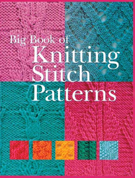Big Book of Knitting Stitch Patterns cover