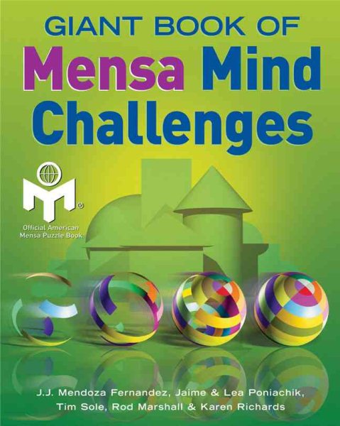 Giant Book of Mensa Mind Challenges cover