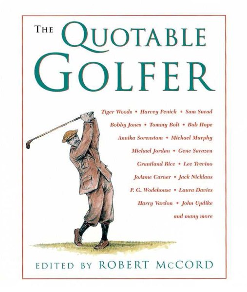 The Quotable Golfer cover