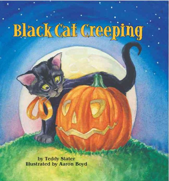 Black Cat Creeping: A Lucky Cat Story cover