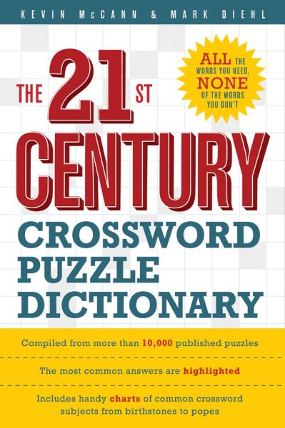 The 21st Century Crossword Puzzle Dictionary cover