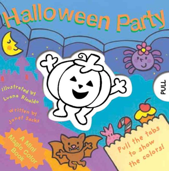 A Mini Magic Color Book: Halloween Party (Magic Color Books) cover
