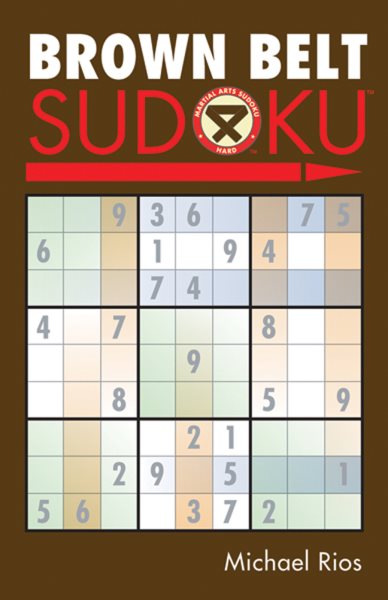 Brown Belt Sudoku® (Martial Arts Puzzles Series) cover