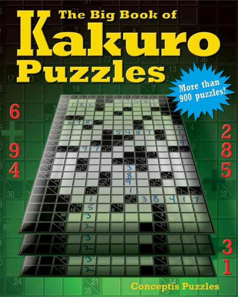 The Big Book of Kakuro Puzzles cover