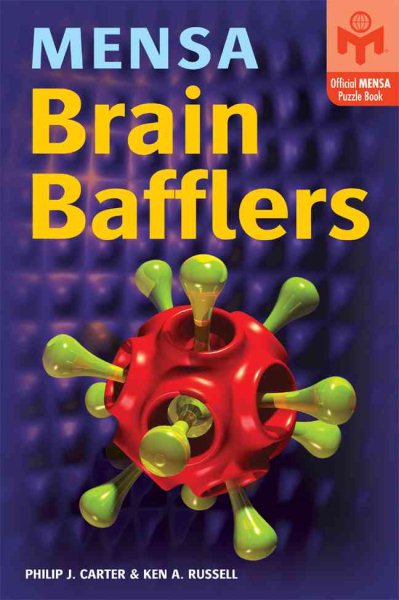 Brain Bafflers (Official Mensa Puzzle Book) cover
