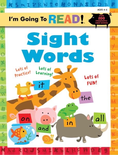 I'm Going to Read® Workbook: Sight Words (I'm Going to Read® Series) cover