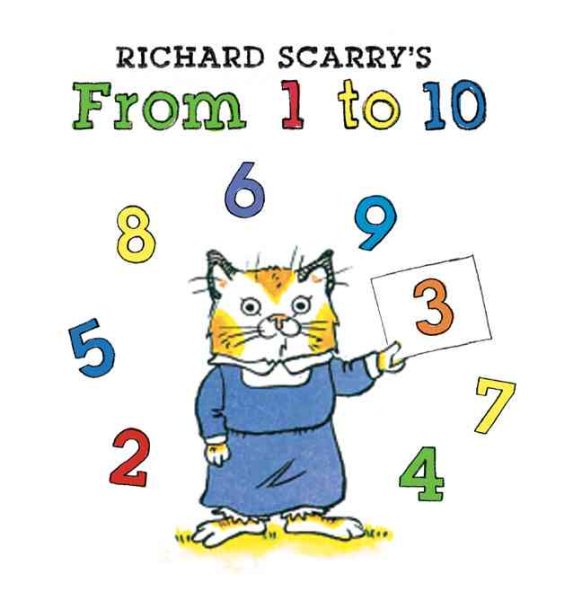 Richard Scarry's From 1 to 10 cover