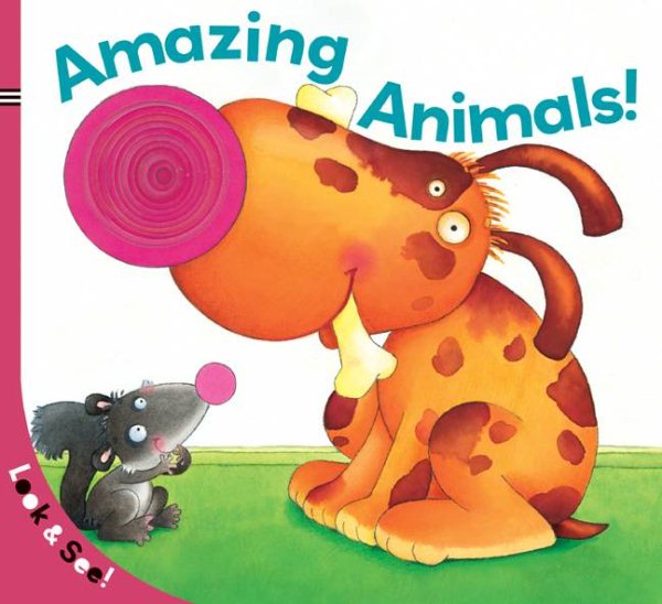 Look & See: Amazing Animals! cover