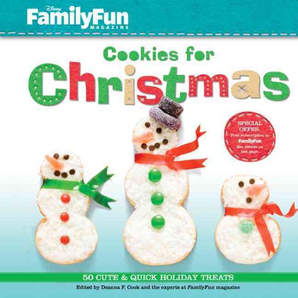 FamilyFun Cookies for Christmas: 50 Cute & Quick Holiday Treats cover