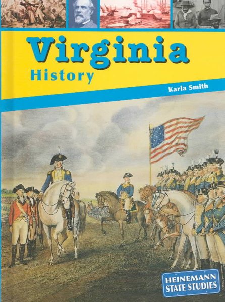 Virginia History (Heinemann State Studies) cover