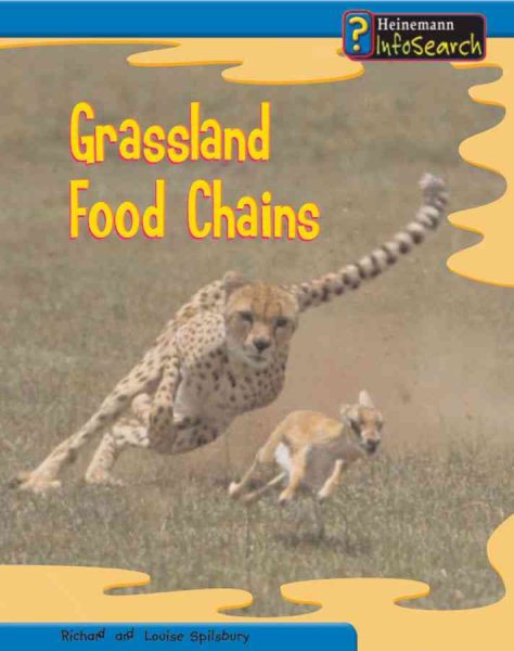 Grassland Food Chains (Heinemann InfoSearch, Food Webs) cover