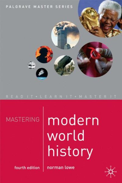 Mastering Modern World History, 4th Ed. (Palgrave Master) cover