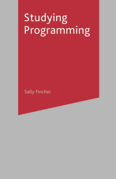 Studying Programming (Bloomsbury Study Skills, 37) cover