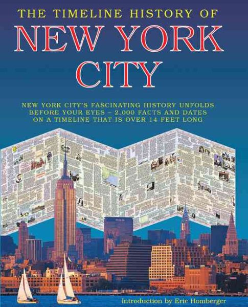 The Timeline History of New York City cover