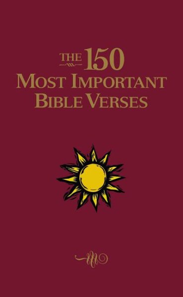 The 150 Most Important Bible Verses cover