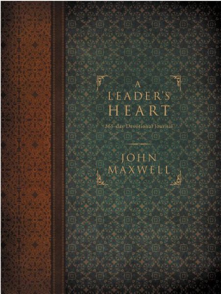 A Leader's Heart: 365-Day Devotional Journal cover