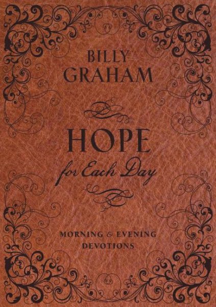Hope for Each Day Morning and Evening Devotions cover