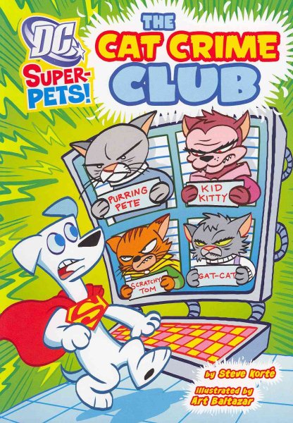 The Cat Crime Club (DC Super-Pets) cover