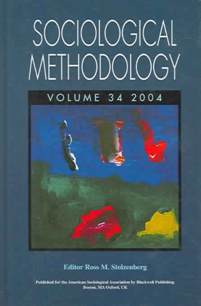 Sociological Methodology, Volume 34, 2004