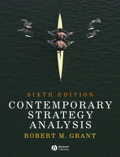 Contemporary Strategy Analysis cover