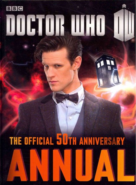 Doctor Who: Official 50th Anniversary Annual cover