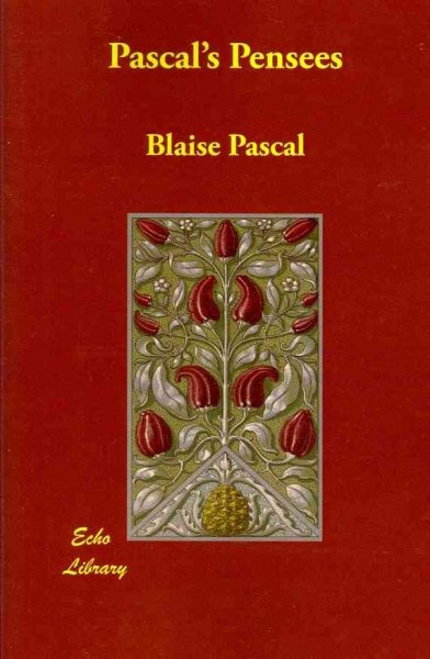 Pascal's Pensees cover