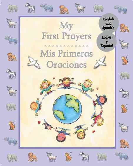 My First Prayers/ Mis Primeras Oraciones (English and Spanish Edition)