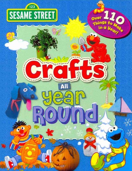 Sesame Street Crafts All Year Round cover