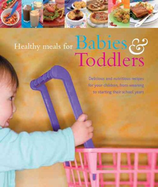 Healthy Meals for Babies & Toddlers cover
