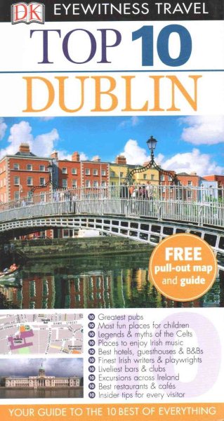 DK Eyewitness Top 10 Travel Guide: Dublin cover
