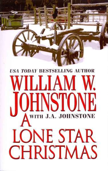 A Lone Star Christmas (Wheeler Publishing Large Print Western) cover