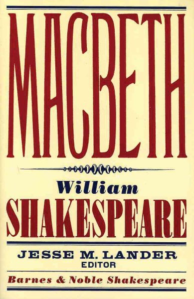 Macbeth (Barnes & Noble Shakespeare) cover
