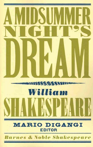 A Midsummer Night's Dream (Barnes & Noble Shakespeare) cover