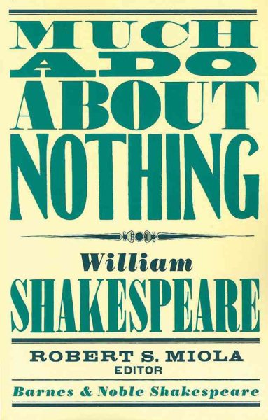 Much Ado About Nothing (Barnes & Noble Shakespeare) cover