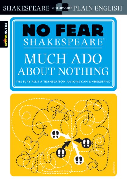 Much Ado About Nothing (No Fear Shakespeare) (Volume 11) cover