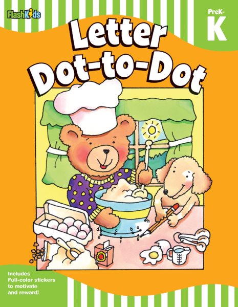 Letter Dot-to-Dot: Grade Pre-K-K (Flash Skills) cover