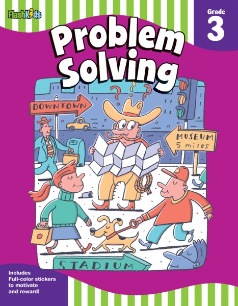 Problem Solving: Grade 3 (Flash Kids) (Flash Skills) cover