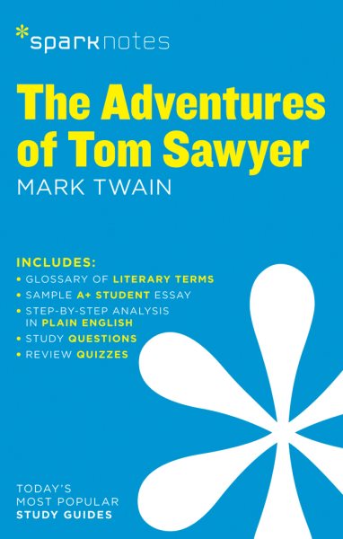 The Adventures of Tom Sawyer SparkNotes Literature Guide (SparkNotes Literature Guide Series) cover