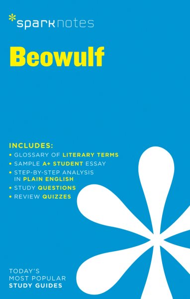 Beowulf SparkNotes Literature Guide (Volume 18) (SparkNotes Literature Guide Series) cover