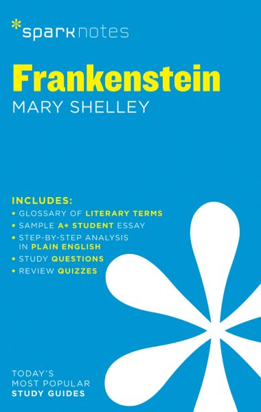 Frankenstein SparkNotes Literature Guide (Volume 27) (SparkNotes Literature Guide Series) cover